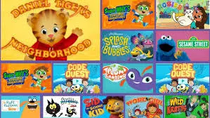 PBS Shows Sesame Street and Daniel Tiger's Neighborhood
